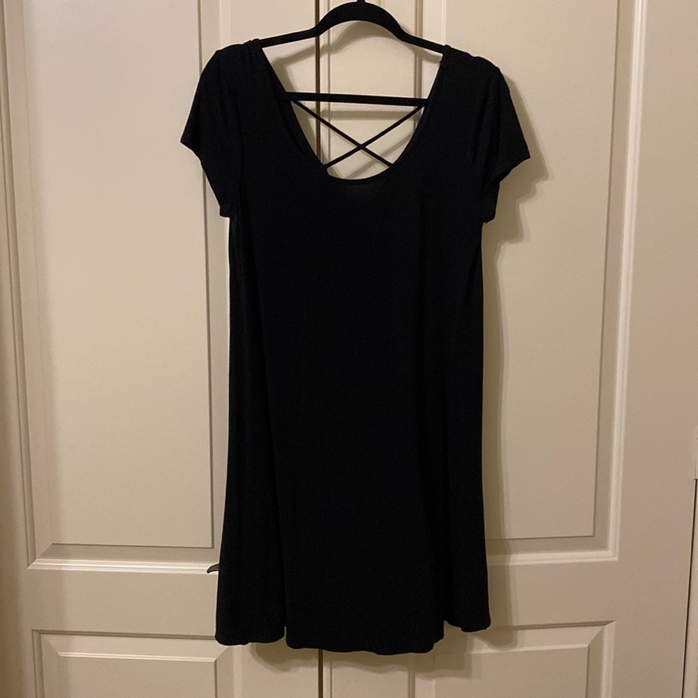 Black T-shirt Dress